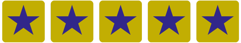 5 Stars Rating